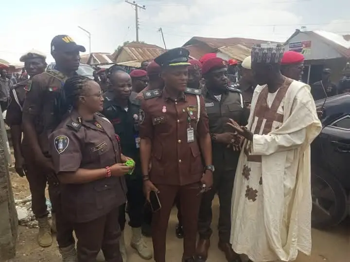 The Foundation Laying Ceremony of the National Headquarters/ FCT Command