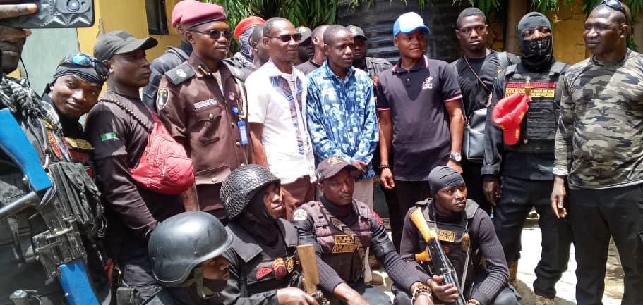 Courtesy Visit to the O.C. Anti-Kidnapping Unit FCT Command by CSP Mustapha Mohammed